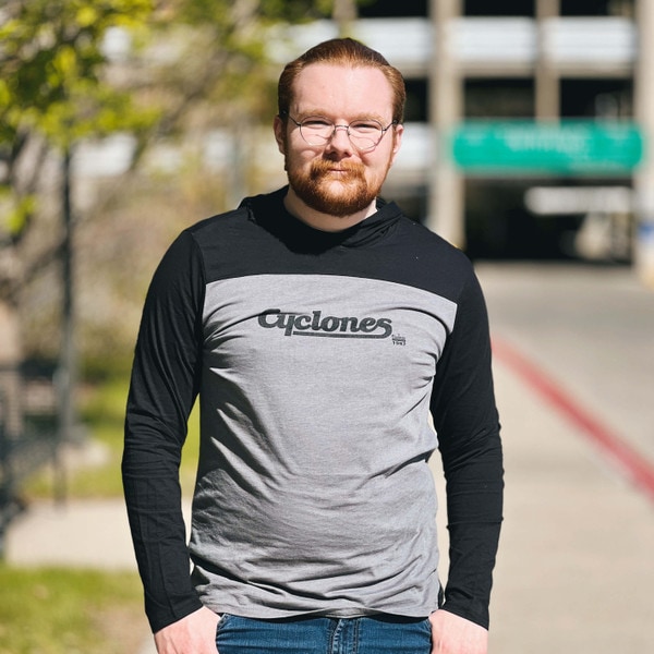 CI Sport I-State Black and Gray Long Sleeve Hoodie